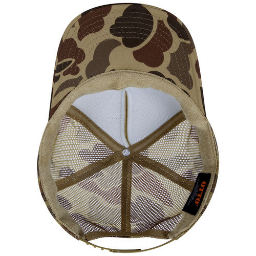 Sacred - Brown Camo Trucker Snapback