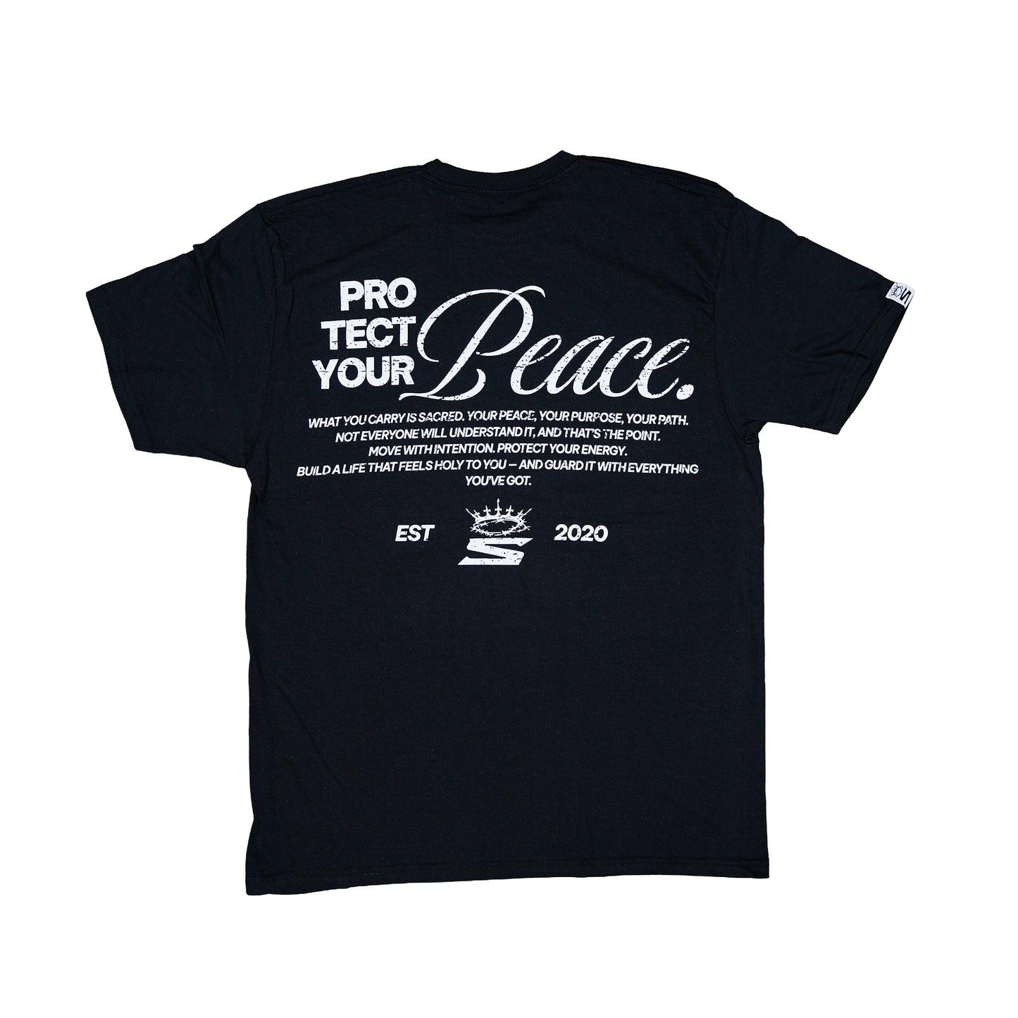 PYP Cursive Premium Tee Black