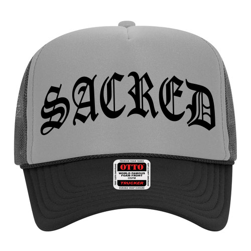 Sacred - Grey & Black Trucker
