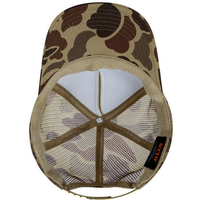 Sacred - Brown Camo Trucker Snapback