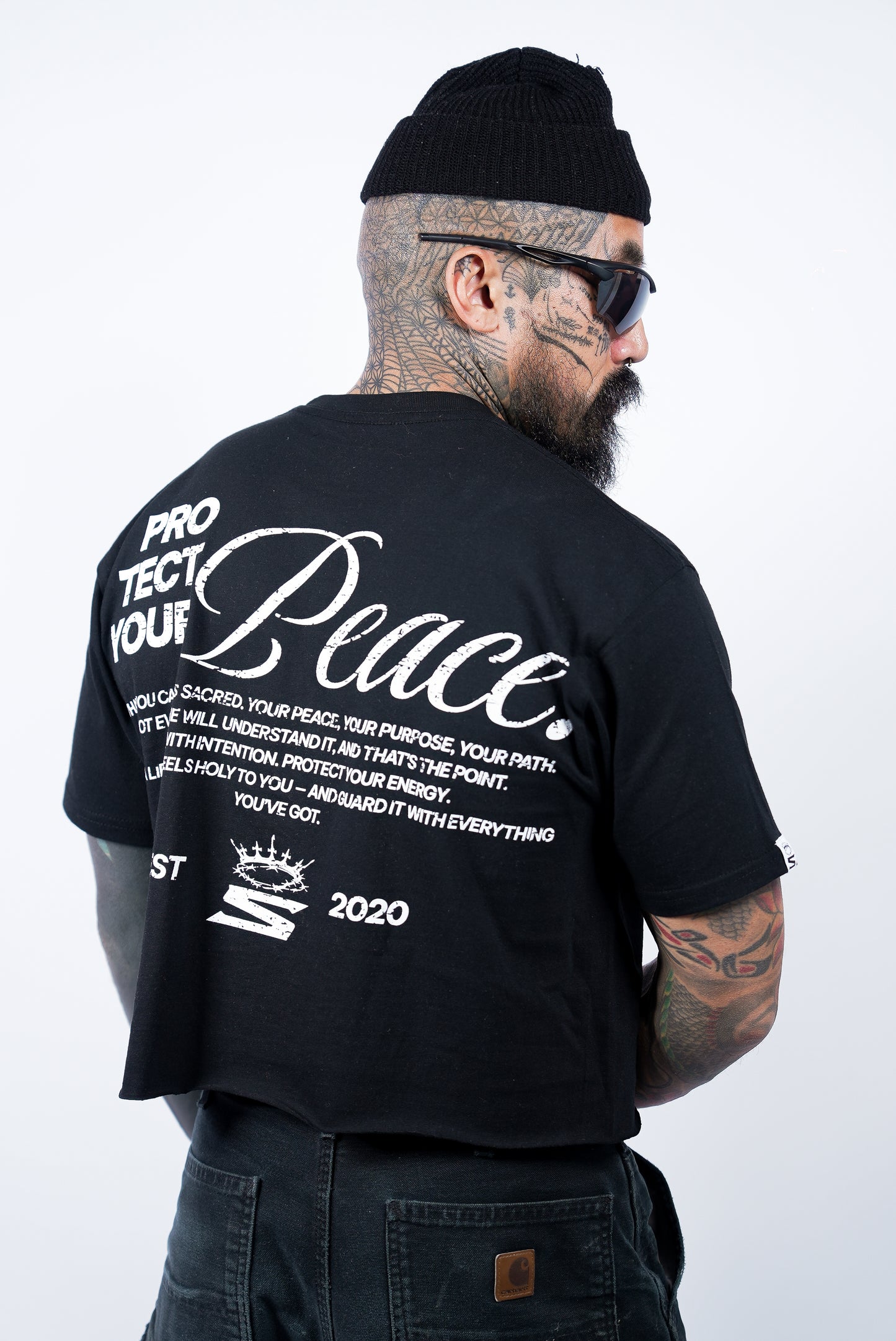 PYP Cursive Premium Tee Black