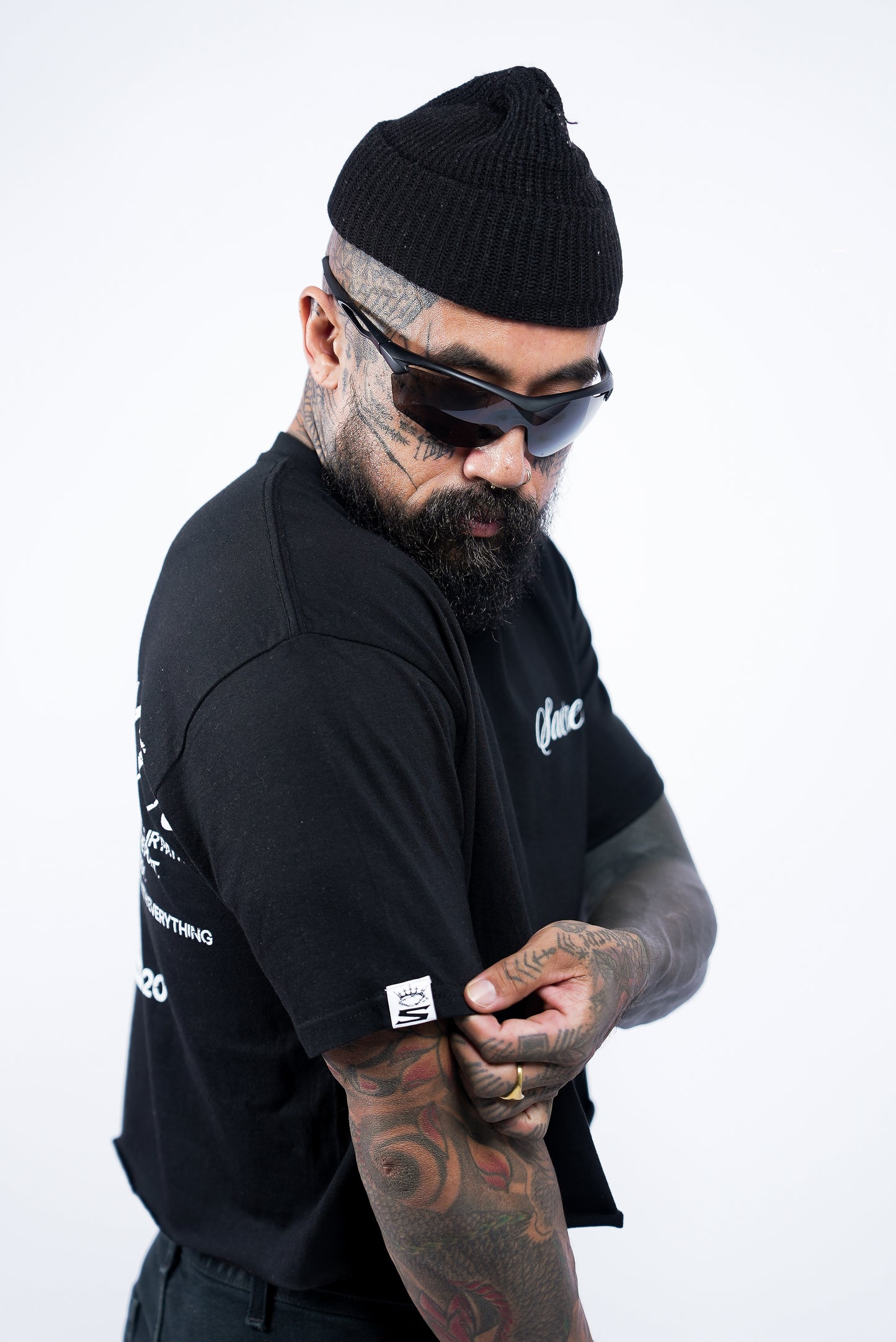 PYP Cursive Premium Tee Black