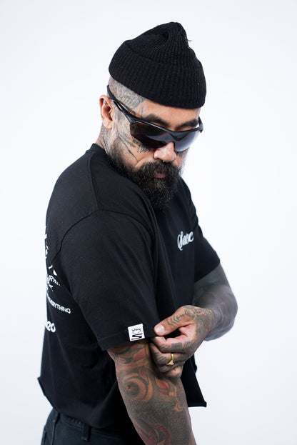 PYP Cursive Premium Tee Black