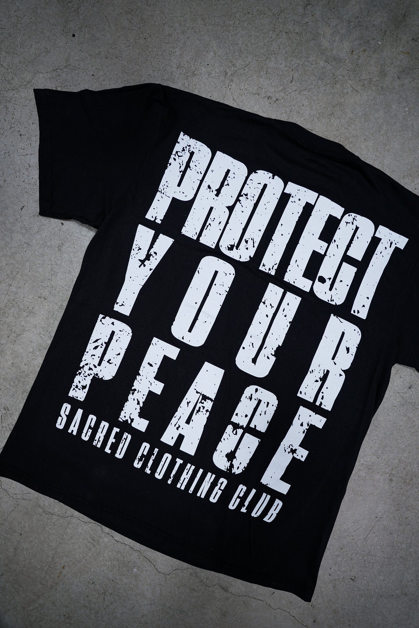 PYP Jumbo Print Premium Tee Black