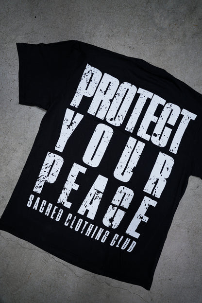 PYP Jumbo Print Premium Tee Black