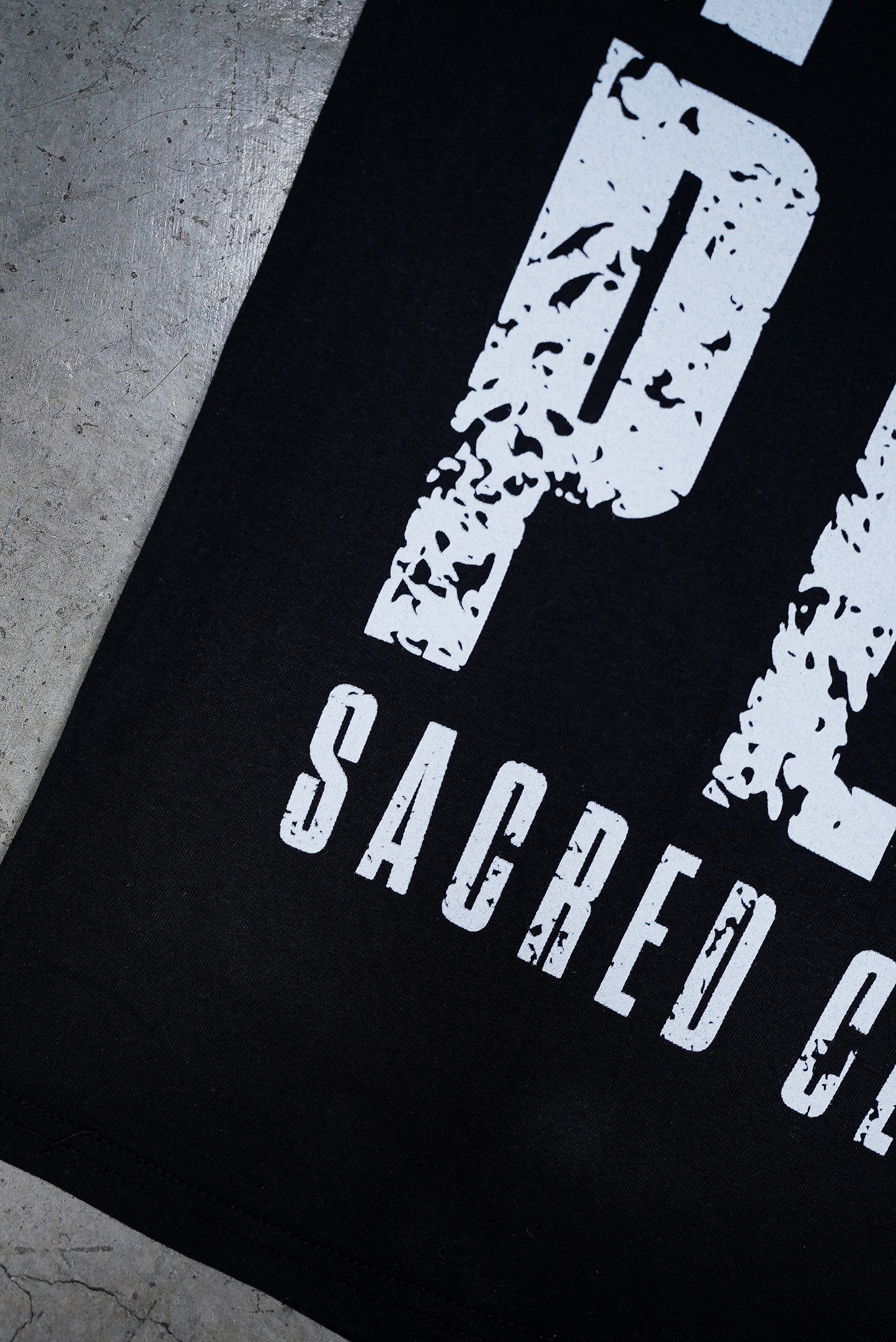 PYP Jumbo Print Premium Tee Black