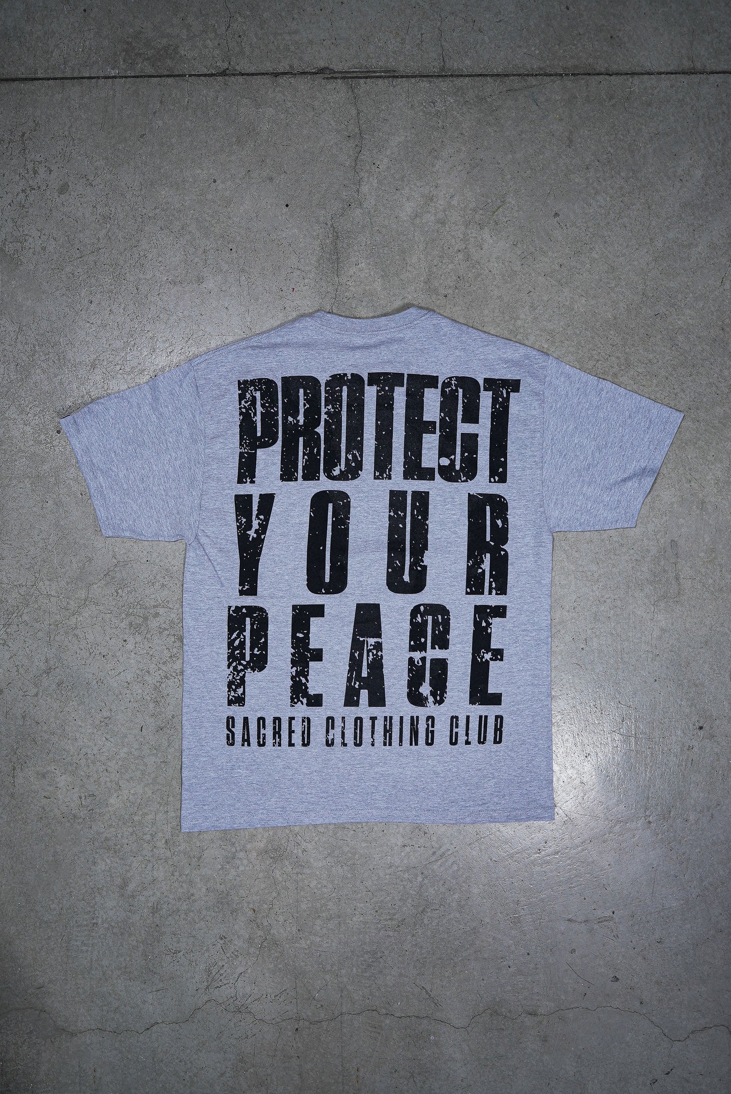 PYP Jumbo Print Premium Tee Heather Grey