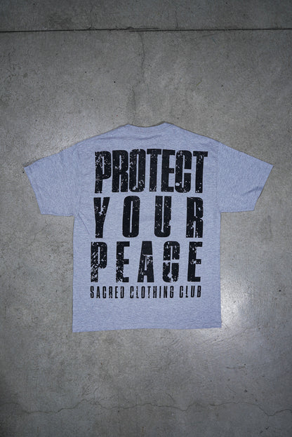 PYP Jumbo Print Premium Tee Heather Grey