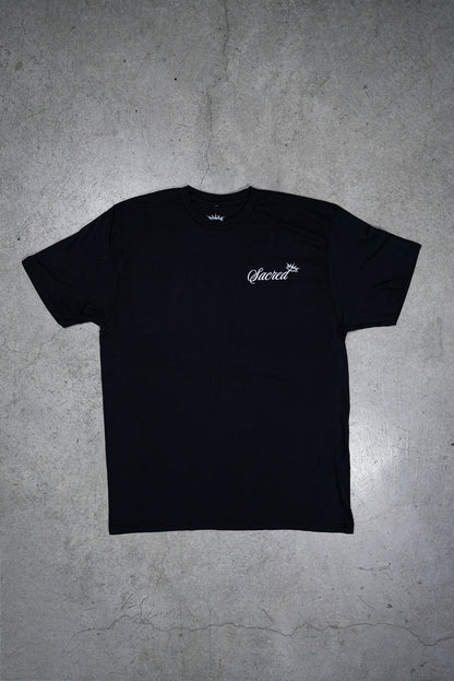 PYP Cursive Premium Tee Black