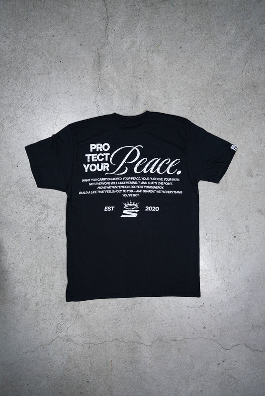 PYP Cursive Premium Tee Black