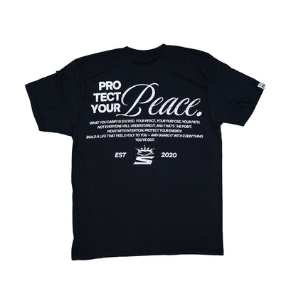 PYP Cursive Premium Tee Black